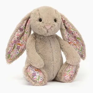 Jellycat Blossom Beige Bunny “Petal” – Rare Floral Collector Plush