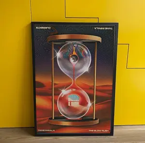 Tame Impala Poster, Vintage Colorful Abstract Retro Wall Art, Music Poster