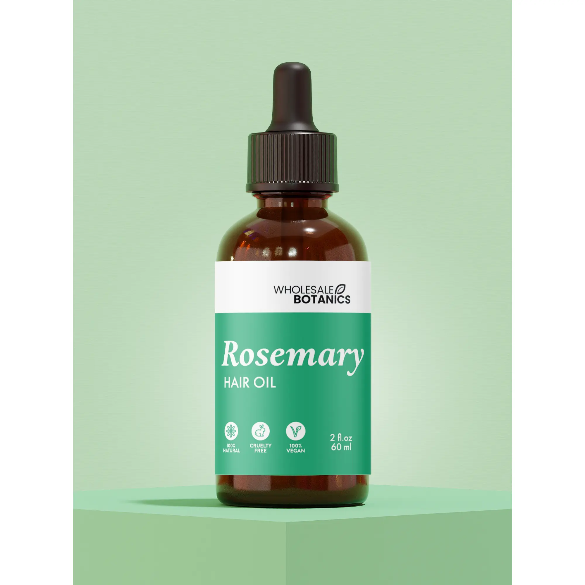 Rosemary Oil for Hair, Moisturizes Scalp & Reduces Dandruff - Ready to Use Blend for Strong & Healthy-Looking Hair