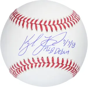 Kyle Tucker Houston Astros Autographed Baseball with "MLB Debut 7-7-18" Inscription - Fanatics Authentic Certified