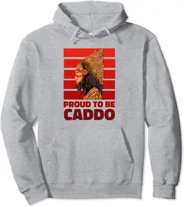 Caddo Tribe Woman Proud Native American Caddo Pullover Hoodie - Keithhodges Shop 32B0BKQWSSC5