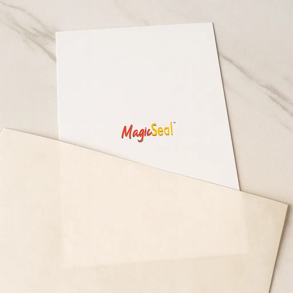 MagicSeal DTF MagicSeal Sheet - Lock DTF Transfers into Shirt Fibers for Vibrant Prints that Last - 500 Presses - DIY Craft Kit