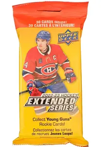 2022-23 Upper Deck Hockey Extended Series Fat Pack (30 cards)