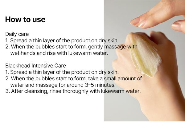 Bye Bye Blackhead 30 Days Miracle Green Tea Tox Bubble Cleanser – 4.23oz, 120g – Blackhead-Removing Pore Minimizer – Korean Skin Care