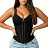 Waist Shapewear Corset For Women Faja Waist Trainer Vest Women's Everyday Bodysuit, Tummy Control Postpartum Shapewear for Gym Workouts Body Sculpting Compression Minimalist