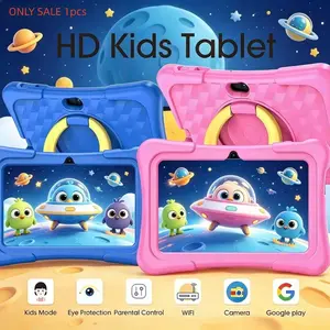 Tablet 1+16GB Dual Cameras, Parental Control, Educational Tablet, Learning Tablet, WiFi Support, Eye Protection, Best Birthday Gift, Android Wifi Tablet