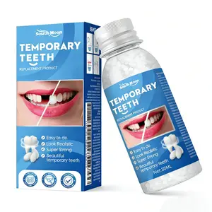 Solid Tooth Filling Material, Moldable Dental Gel Dentures, Temporary Fillings Cavities and Teeth Fillings, Temporary Tooth Replacement Kit, Oral Care Supplies for Temporary Fillings