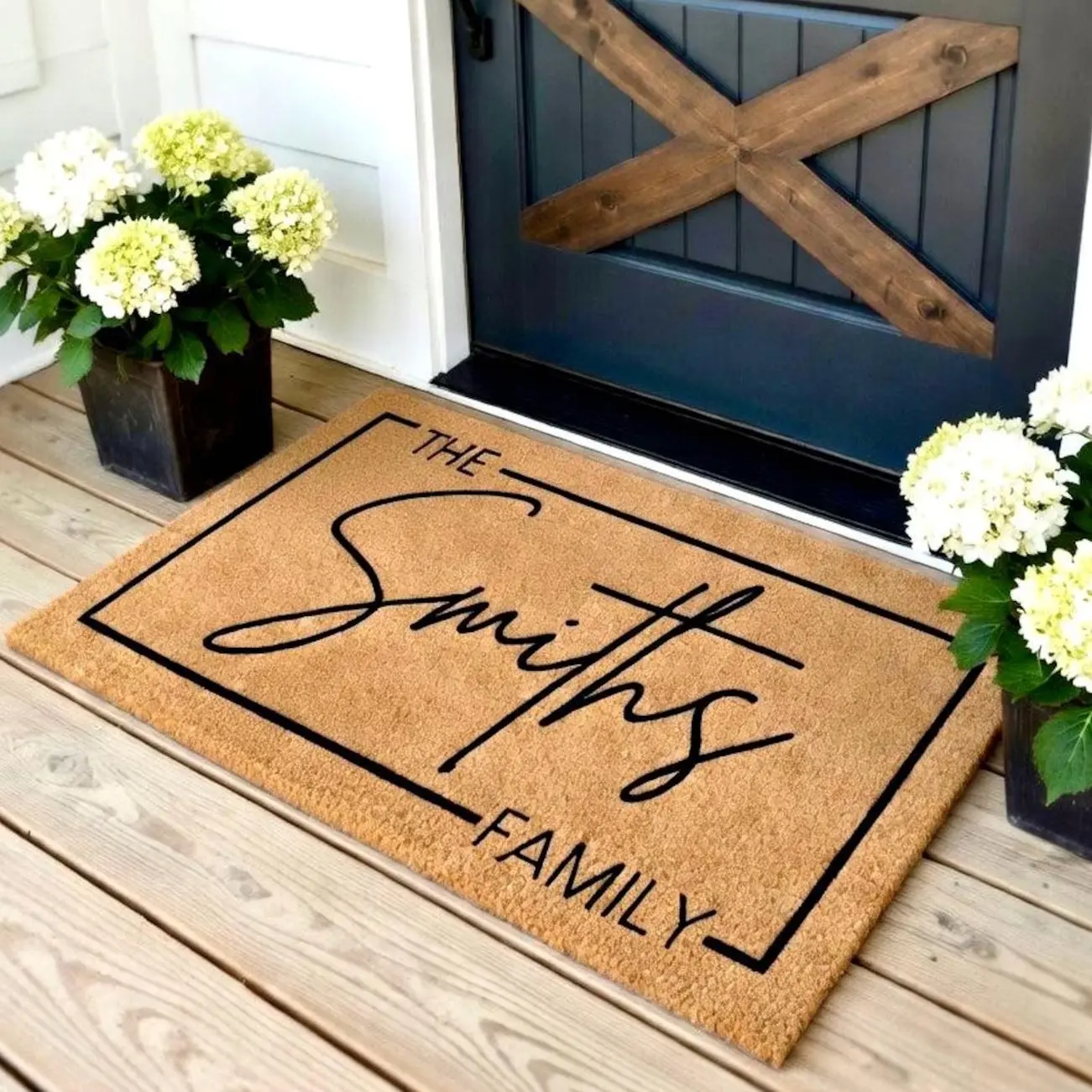 Christmas Gifts for Family, Personalized Welcome Mat, Family Name Doormat, Family Christmas Gifts, Housewarming Gifts, Wedding Gift Ideas