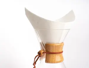 Chemex-Compatible Bonded Coffee Filters for Chemex Pour Over Coffee Maker