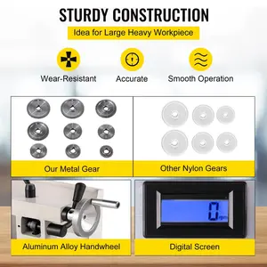 Father's Day Gift VEVOR Mini Metal Lathe, 8"x14", Mini Lathe Machine 2250 PRM Variable Speed Change, Precision Mini Lathe 650W Metal Working Lathe, Small Metal Lathe, Milling Machine for Various Types of Metal Turnin