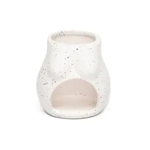 Boob Tealight Incense Cone Holder Original Design Natural Breast Shape Perfect for Tealight Candles Incense Cones 3.52 oz 3.4 x 3.4 x 2.9 in Unique Decor Piece