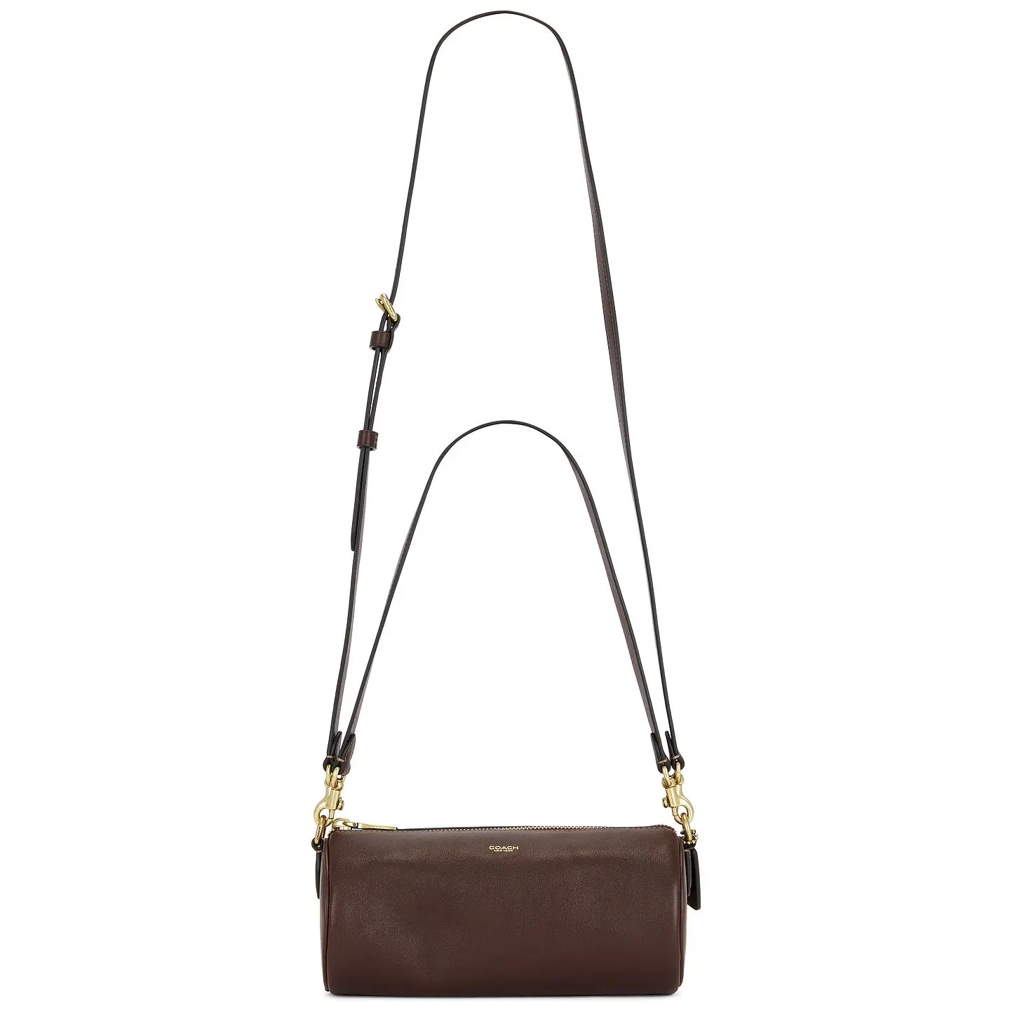Coach Natural Grain Leather Barrel Bag in Maple Coach Natural Grain Leather Barrel Bag in Maple