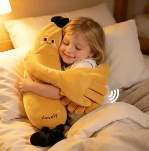 CreamFiFi Child Soothing Plushie Soft Cotton Hugging  for boys and girls with Remote Control Three Adjustable Modes Soothing Stuffed Doll Plush Weighted