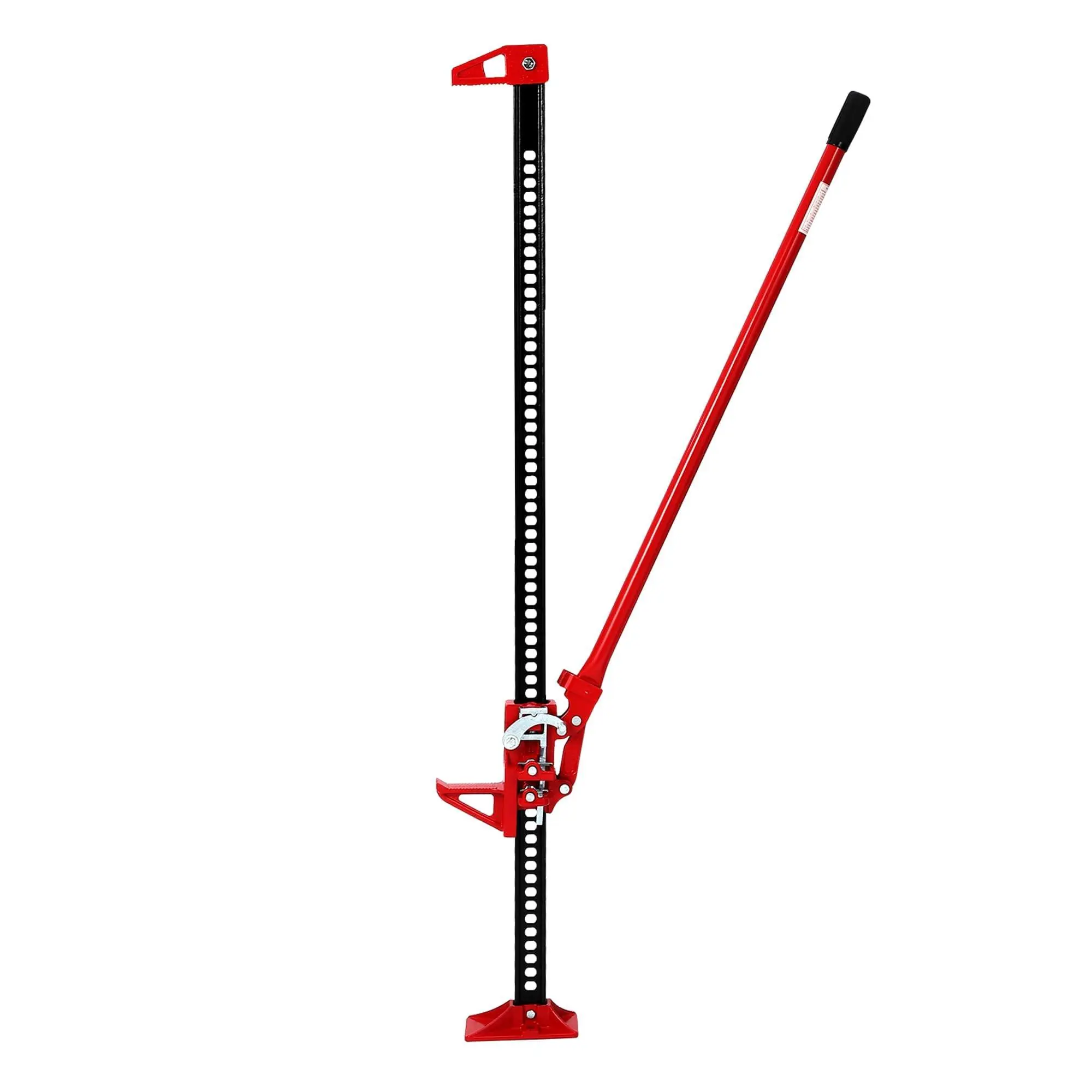 Gaomon Heavy Duty Farm Jack - 60in Wide Base, 7000LBS/3.2T Thick Steel Load-Bearing, 34.65-inch Lever, Ratcheting Lift, 14mm Ratchet Holes, 5.12-41.14-inch Range for Trucks,Tractor,Off-Road Recoveries