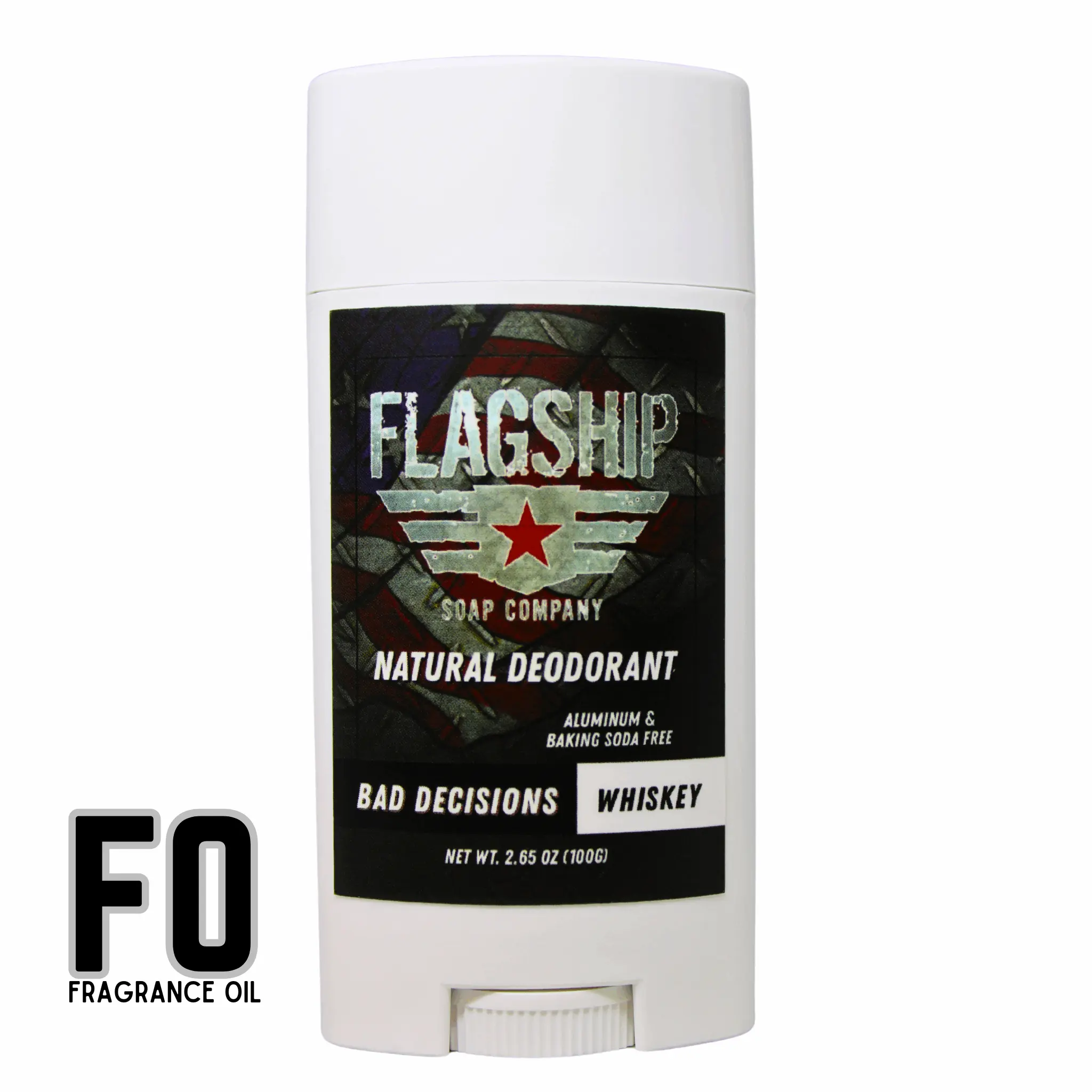 Bad Decisions Whiskey and Sandalwood Natural Deodorant