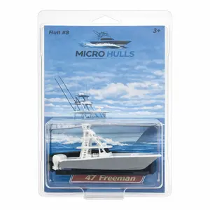 47’ Freeman Micro Hull- Collectible Boat Model