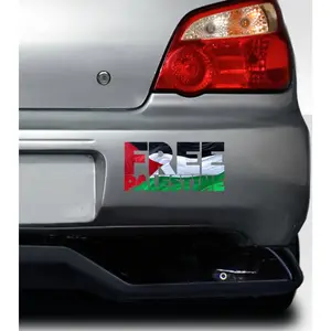 Free Palestine Decal Bumper Sticker -[PROFITS DONATED]- Palestine Sticker | Car Window Sticker | Palestine Sticker | Car Decal | Wall Art