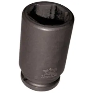 K Tool International KTI39233 .75in. Drive 6 Point Deep Impact Socket - 33Mm