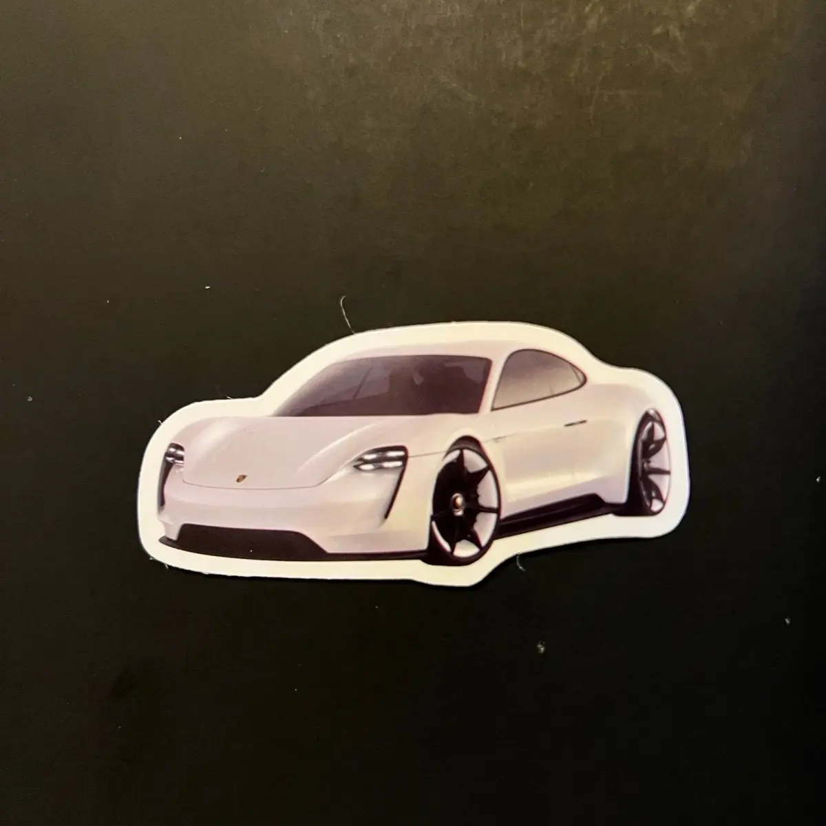 Porsche Taycan Electric Premium Sticker