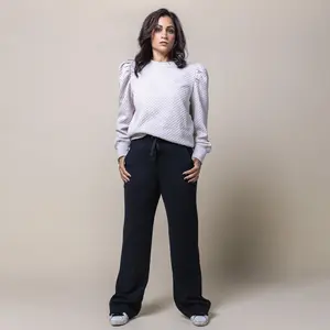 Scuba Straight Leg Sweatpant Black