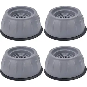 4Pcs Washing Machine Anti Vibration Pads, Non-slip Shock Absorbing Feet Pads, Noise Reduction Stabilizer Cushion for Home Appliance