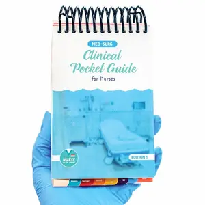 Med Surg Clinical Pocket Guide for Nurses – Quick Reference Handbook for Medical-Surgical Nursing & Patient Care