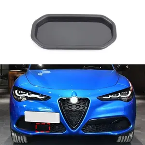 ABS Front Bumper Radar ACC Cover Trim For 2017+ Alfa Romeo Stelvio  OE: 156114929 Car Exterior Accessories