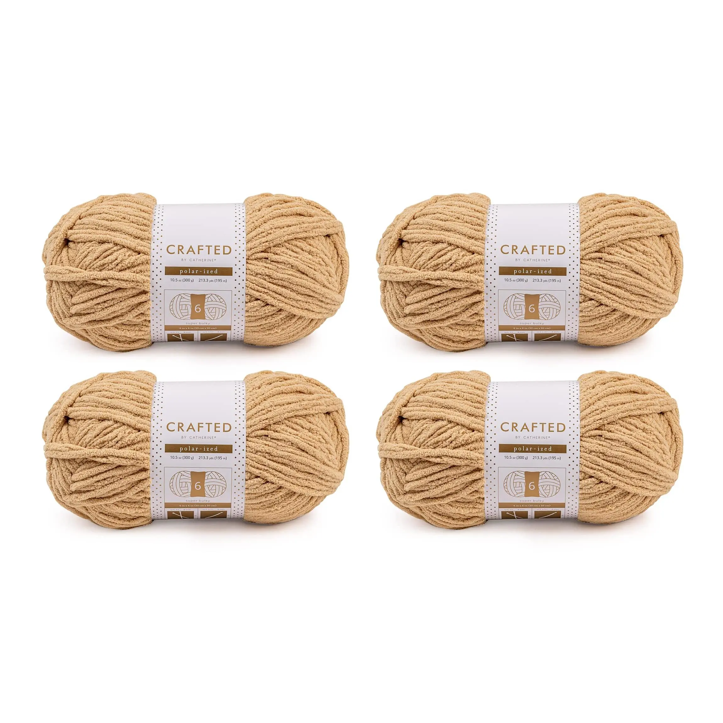 Crafted By Catherine Blanket Polar-ized Yarn for Knitting