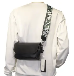 Personalized Ribbon Messenger Bag