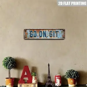 Retro metal logo, letter patterned metal logo, mural decoration for homes, bars, pubs, and cafes, wall decoration, retro garage logo