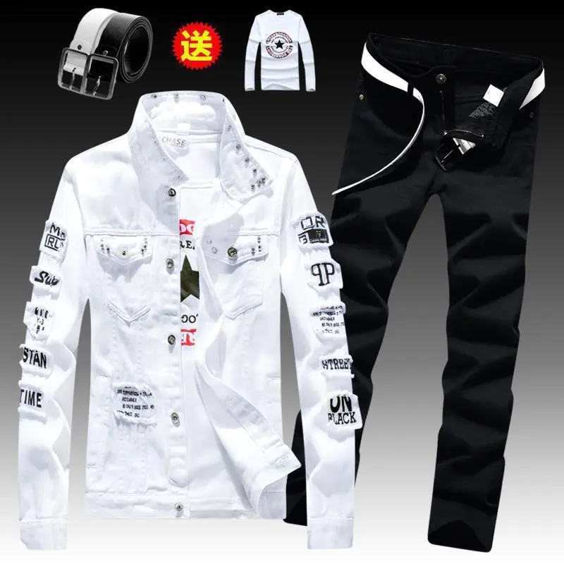 8892 white/black pants