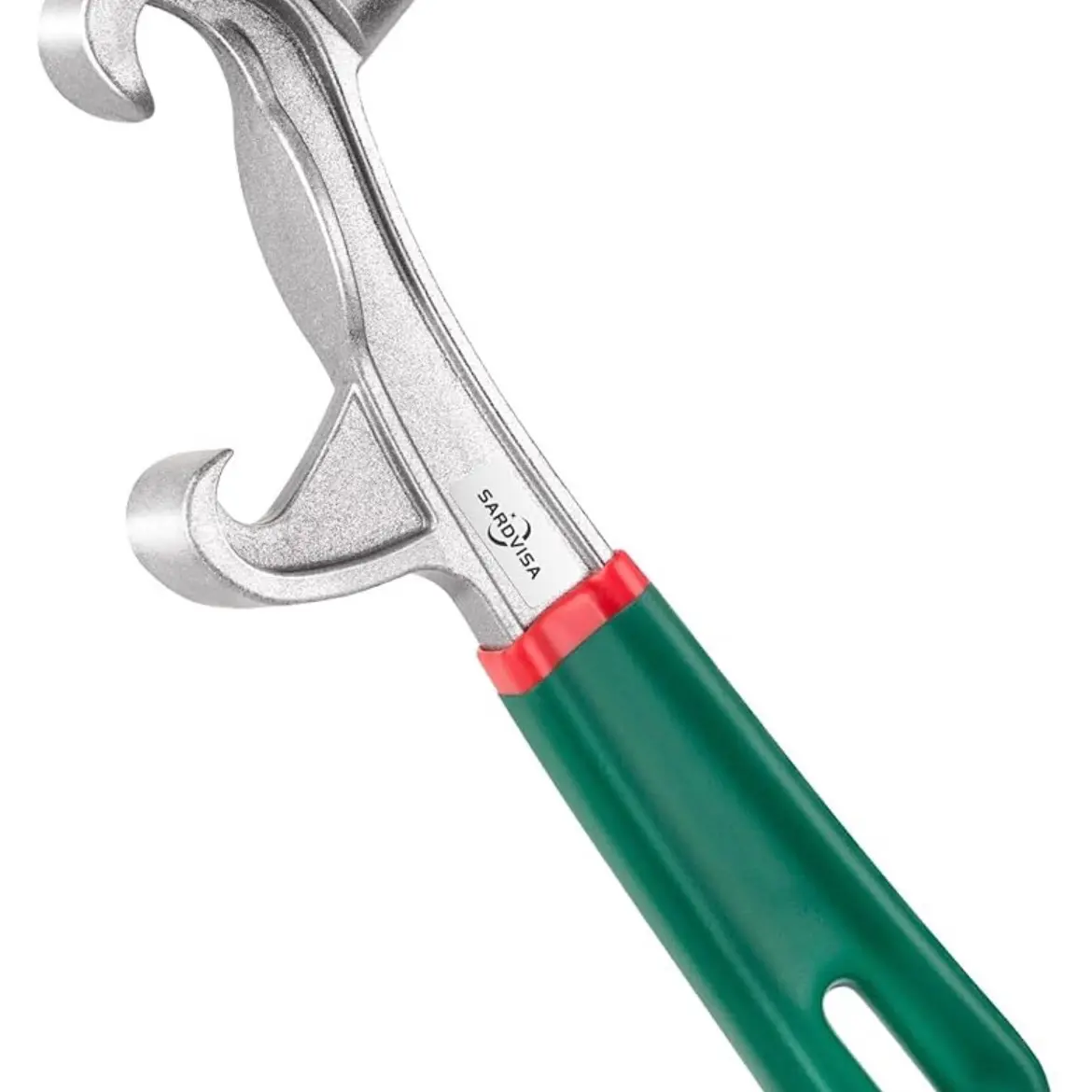 Aluminum Bucket Opener Tool 5 Gallon, 8.5 Inch Non-Slip Rubber Handle Grip, Metal Can Opener Lid Pail Remover Tool for Home Industrial Use