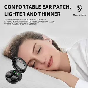 Ultra-Long Battery Mini Invisible Wireless Earbuds, Sports Earphones, Unisex, HD Call Mic, Multi-Device Compatible, Type-C Charger