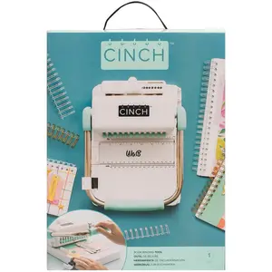 Cinch Book Binding Machine Vesion 2, Mint, Easy to Use, Slide ule, Spial Binding, Pofessional Books, Notebooks, Calendas