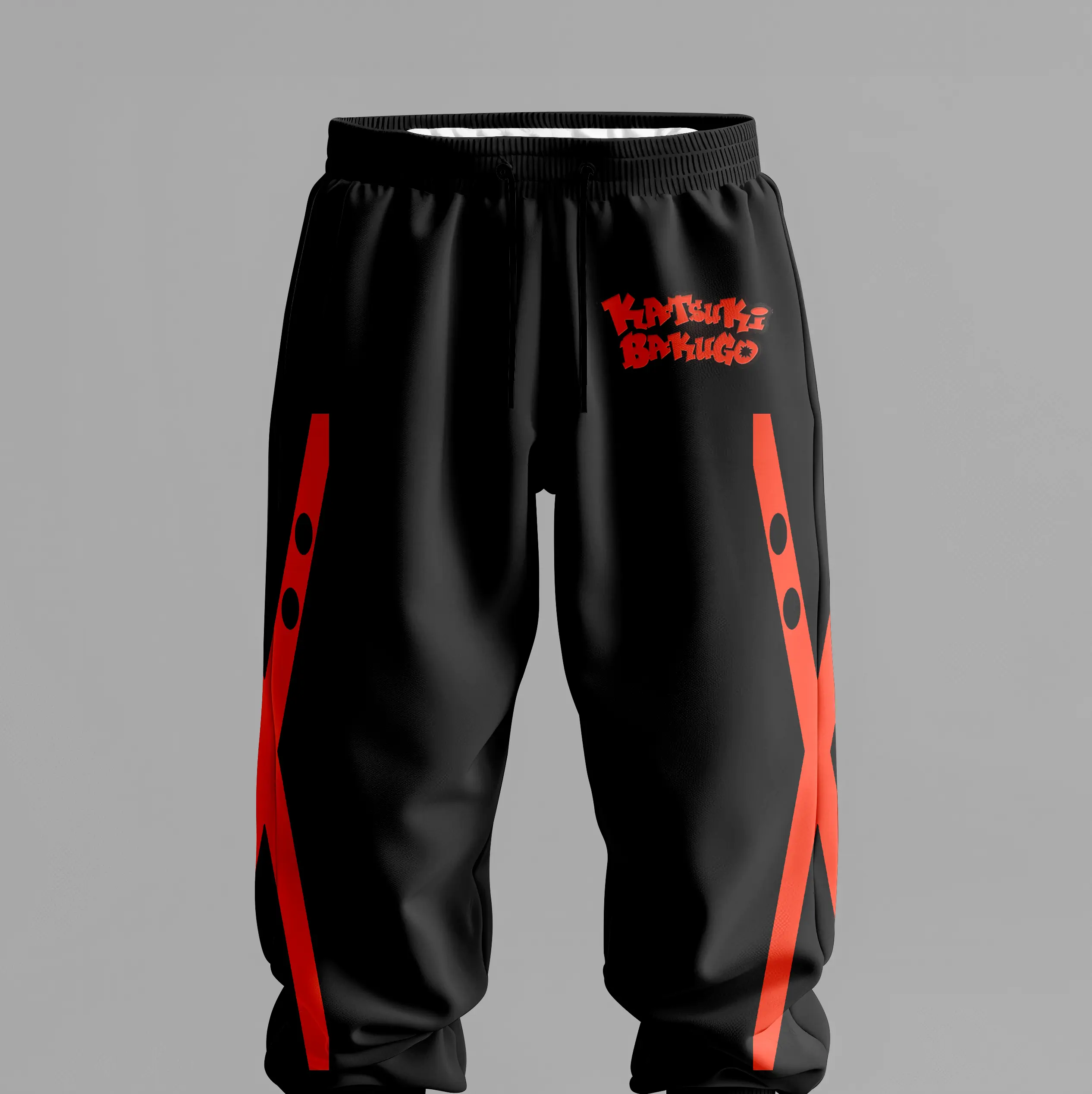 BNHA Bakugo Katsuki Graphic Sweatpants, My Hero Academia Streetwear, Cosplay Outfit