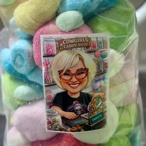Cowgirls Candy Rush Swedish Mallow Mix-Sweet Snack