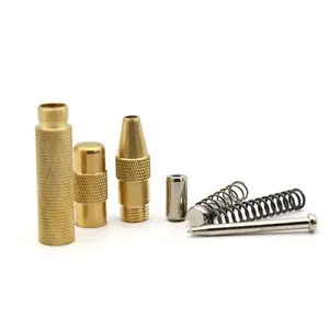 Automatic Center Punch, Spring Loaded Center Hole Punch with Adjustable Tension, Professional Hand Tool for Home & Office