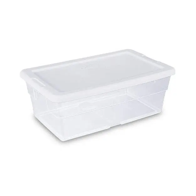 Clear Storage Box (6-quart)