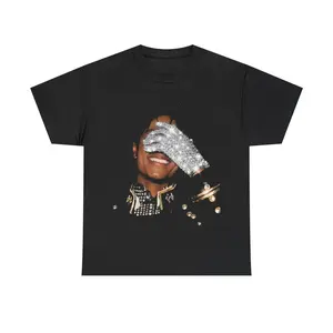 [Sale Up To 30%] Michael Jackson Glove Graphic Tee, Music MJ King of Pop Youth Shirt, Michael MJ King of Pop Music T-Shirt for Men, Women and Kids