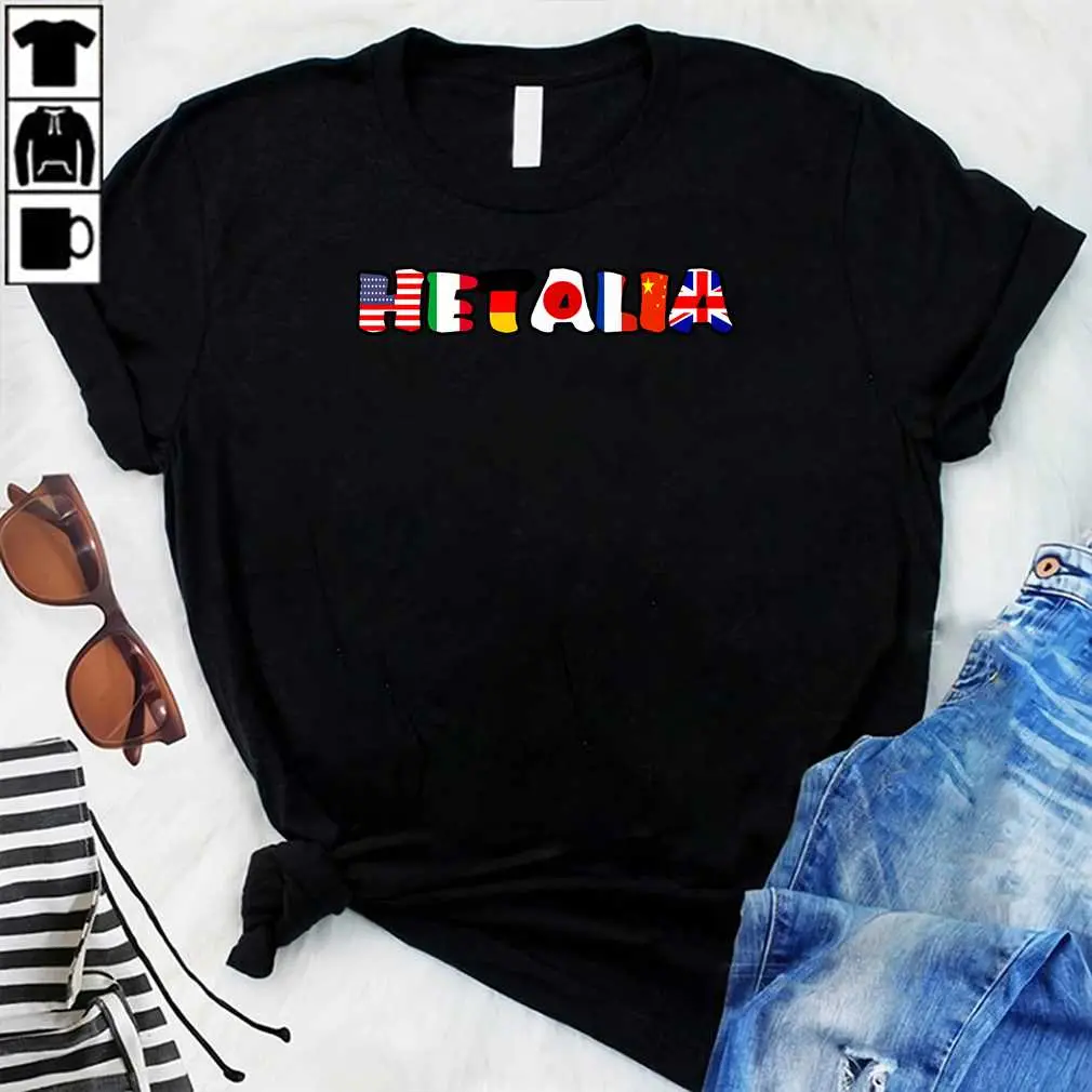 World Hetalia Flags T-Shirt