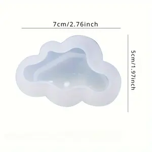 Table Bracket Cute Cloud Silicone Mold, Scented Candle Silicone Mold