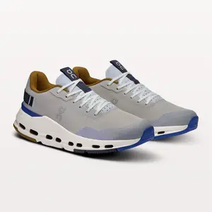 On Women's Cloudnova Form 2 Trail Running Shoes, Silver & Heather, Full Size