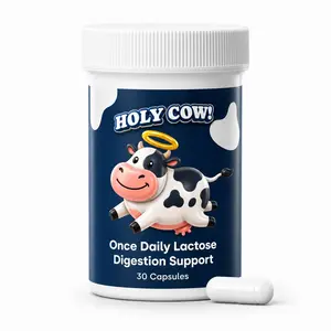 Holy Cow! Once-Daily Lactose Digestion Support