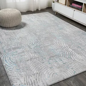 JONATHAN Y Timeworn Modern Abstract Indoor Area Rug; for Living Room, Kitchen, Bedroom, Dining Room, Office