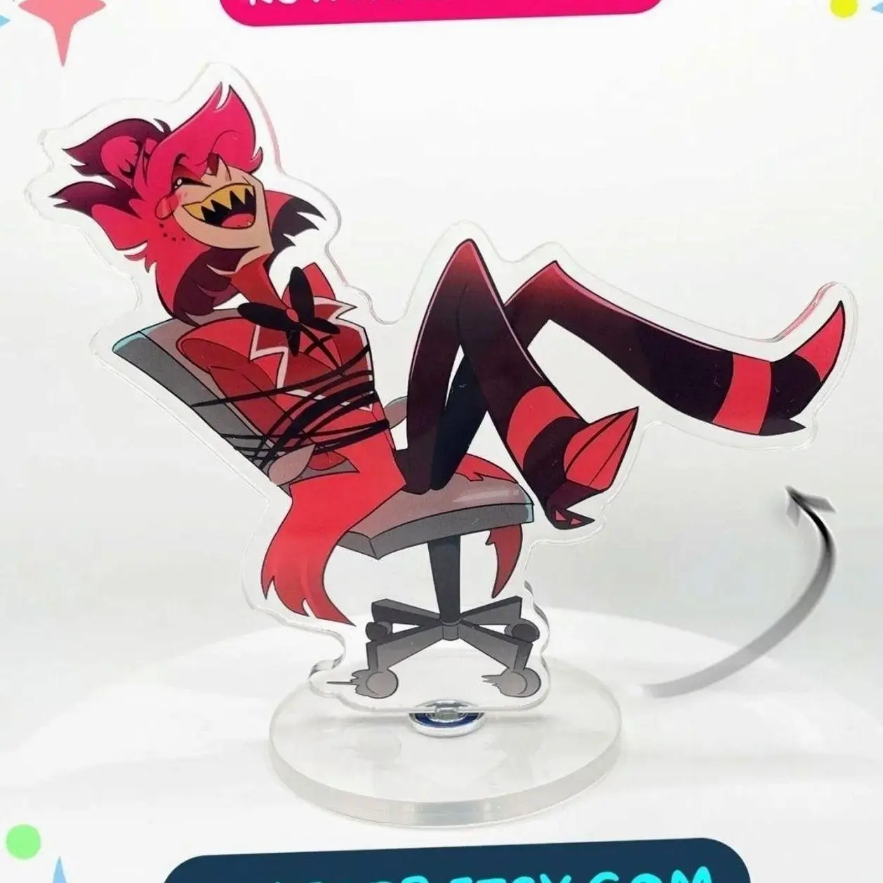 Alastor Rotating Standee Hazbin Hotel
