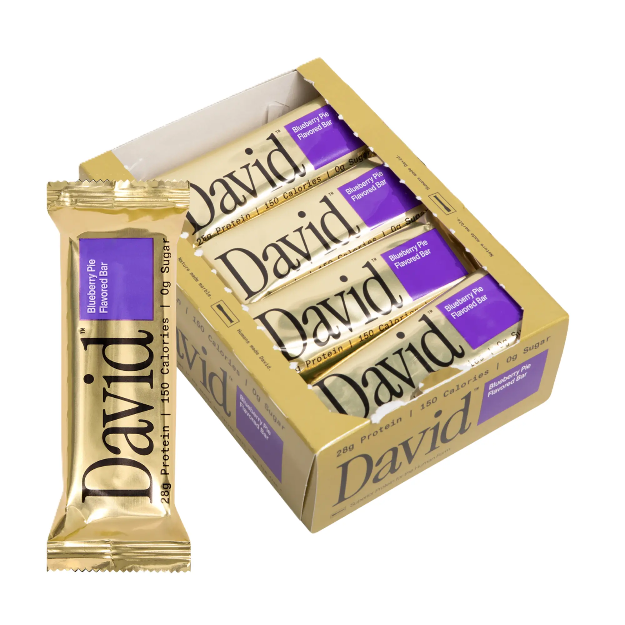Blueberry Pie Flavored Bars – 28g Protein 150 Calories 0g Sugar – Includes 12 Bars – High Protein Snack Blueberry Pie Flavored Bars – 28g Protein 150 Calories 0g Sugar – Includes 12 Bars – High Protein Snack