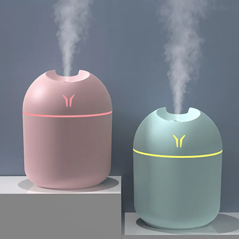 Small Personal Humidifier, Aromatherapy Diffuser and Humidifier with Cool Mist and Night Light, Can Add Essential Oils as Air Aromatherapy Diffuser, Ultra Quiet - Perfect for Office, Personal Bedroom, Study, RV, SUV usb rechargeable mist sprayer