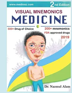 USED-Visual Mnemonics Medicine 2nd Edition (Medical Mnemonics) by NAZMUL ALAM (Paperback)