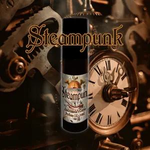 Steampunk - Motor Oil, Black Musk - Rollerball Perfume Oil