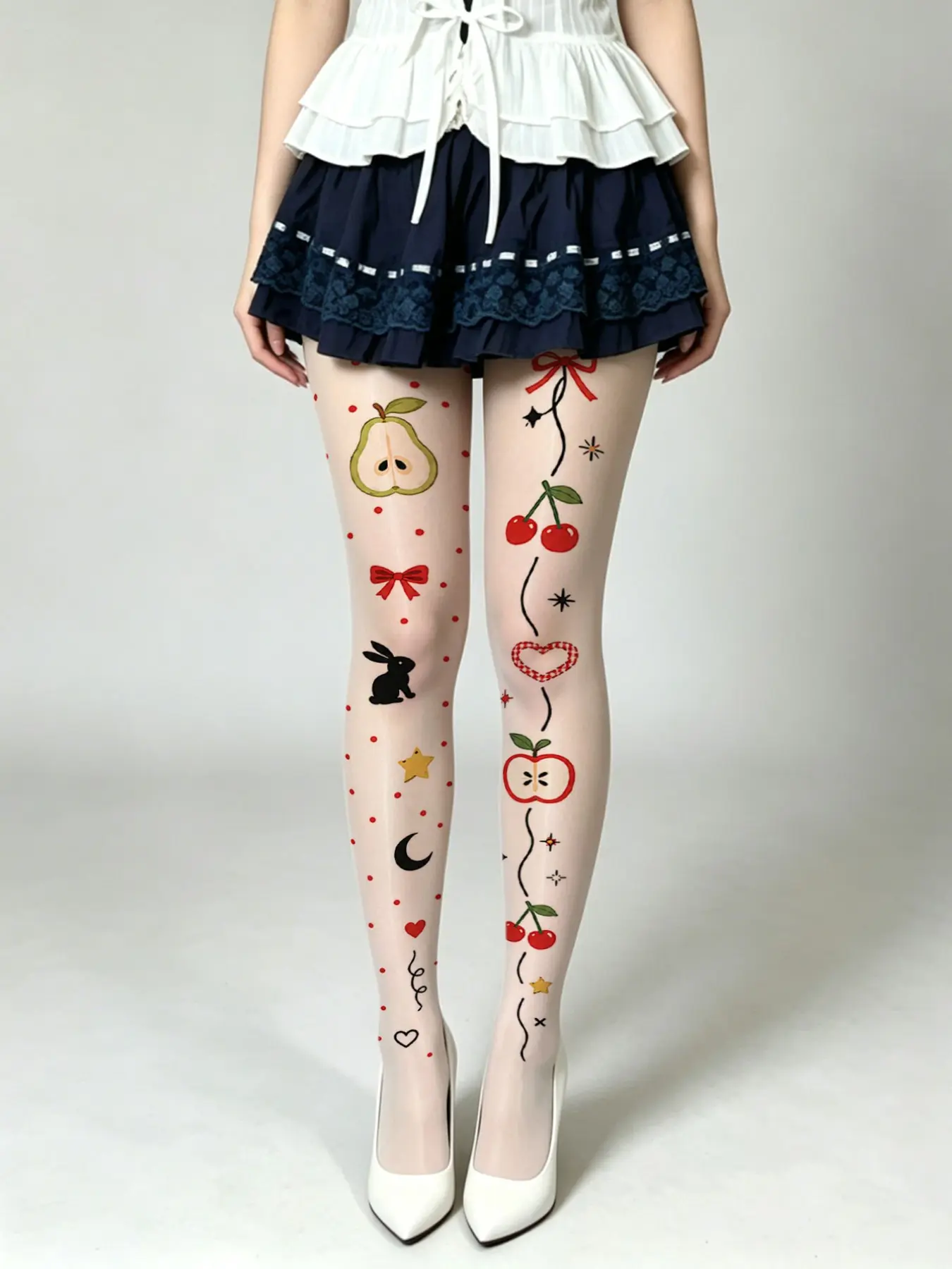 Women's 30 Denier Sheer Stocking, Glossy Material, Comfortable Soft Fabric, Cute, Ideal for Daily Wear & Various Occasions
